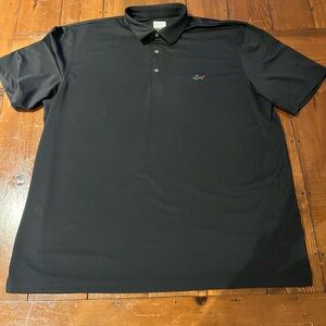 Greg Norman XXL Black Polo Excellent Condition